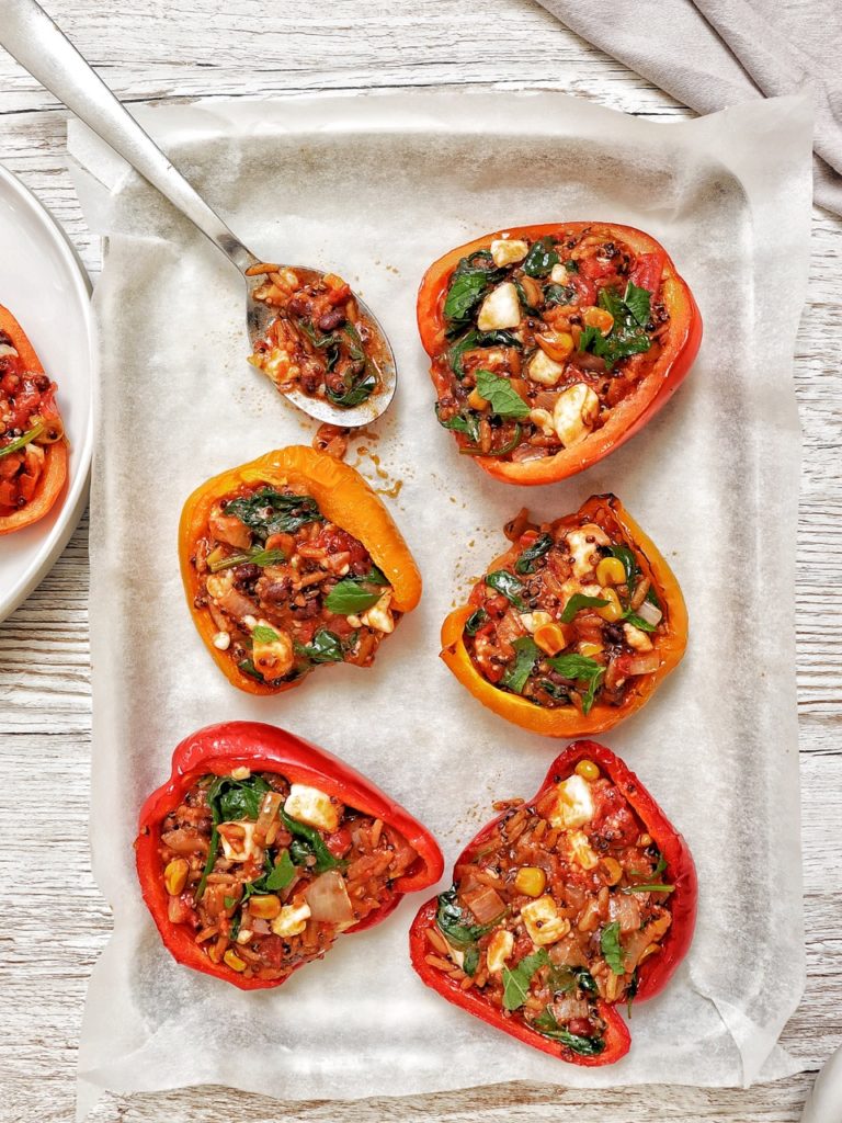 Baked stuffed peppers (1)